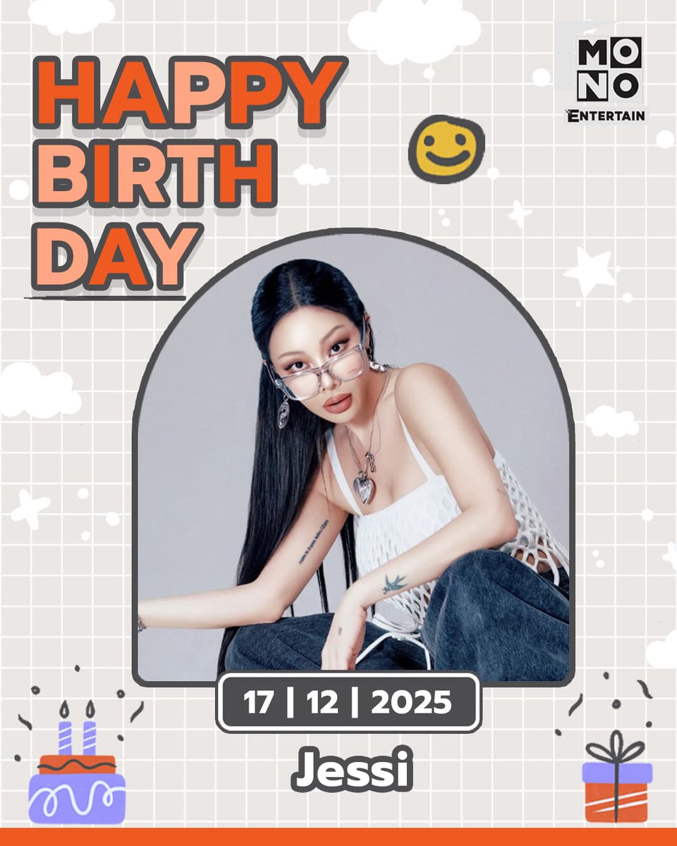 🎉HAPPY BIRTHDAY TO #Jessi🎊
🎈🥰มาร่วมอวยพรให้ศิลปินที่เรารักกันค่า 🎂💝
.
#HAPPYBIRTHDAY
#ข่าวบันเทิง #MONO29
#monoentertain