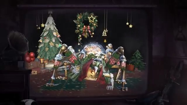 歩く度に大きな鈴が揺れ ヴィオレッタさんの周りに輝く クリスマス