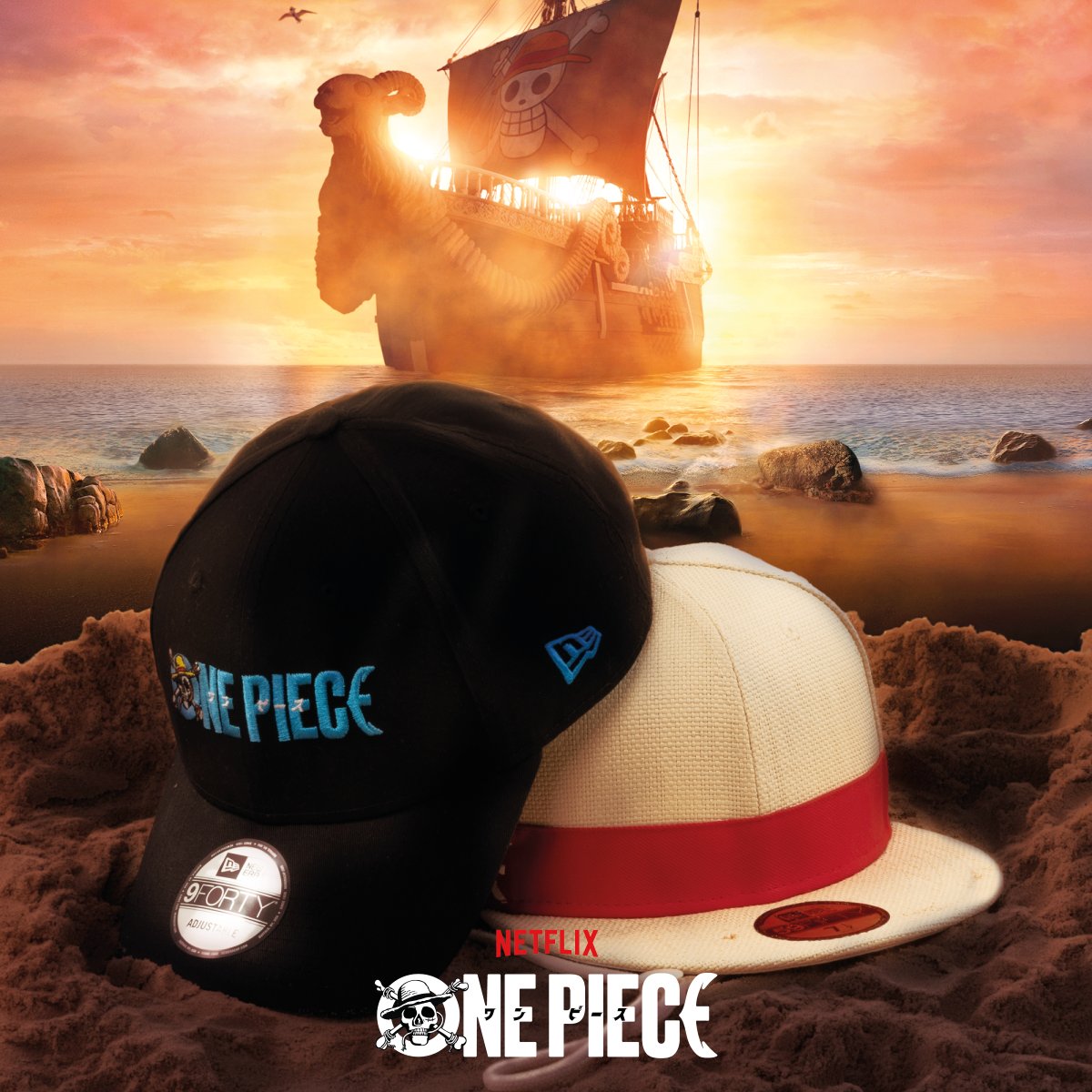 ONE PIECE x NETFLIX x NEW ERA】 Netflixで話題の実写版『ONE PIECE