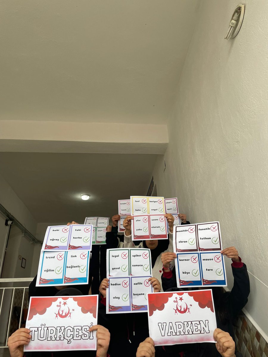 akkisecpl's tweet photo. Dilimizin Zenginlikleri Projesi kapsamında “Türkçesini Söyleyelim” aralık ayı etkinliği sınıflarımızda gerçekleştirilmiştir. https://t.co/w0huWmD8gm