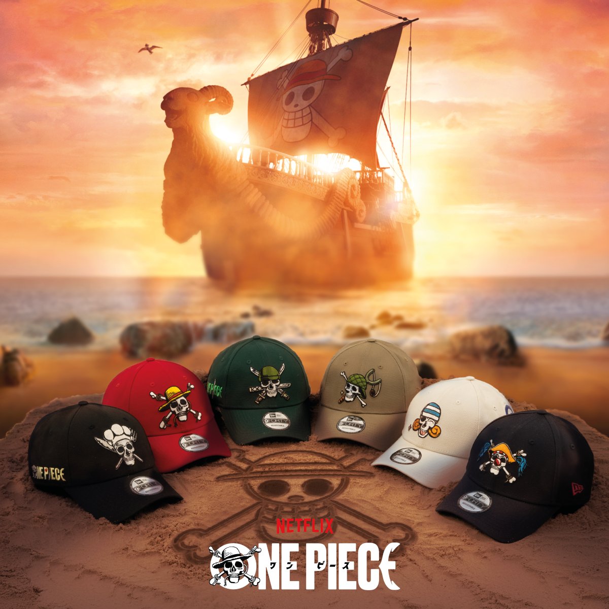 ONE PIECE x NETFLIX x NEW ERA】 Netflixで話題の実写版『ONE PIECE