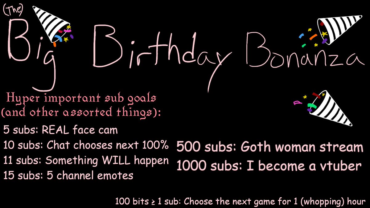 Raybillionful's tweet photo. I'm very excited to be doing a small birthday stream with a few stream goals to along with it. I hope that you'll come join at https://t.co/XI6AF0tFAd <3
#stream #birthday https://t.co/ddJTFpf1JS