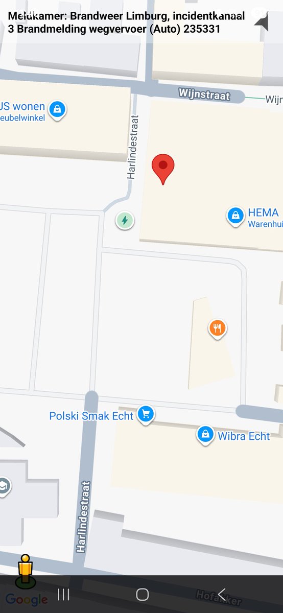 Ongeval wegvervoer met inzet hulpdiensten