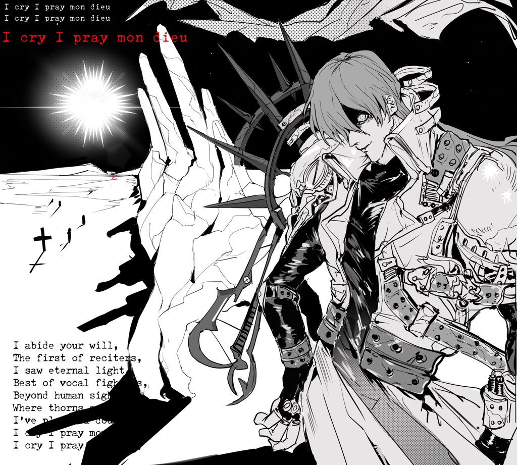 Zeonsidethree3's tweet photo. I cry I pray mon dieu.
#trigun #legato https://t.co/YLi1N3eBuQ