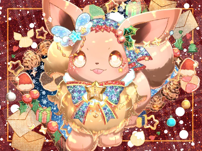 X'masプレゼント企画 抽選で3人に好きなポケモン&X'mas衣装で DMにてアイコンプレゼント! 締切は12/23 23:59まで。プレゼント日は12/25。 DMの解放をお忘れなく 応募方法 : フォロー+リポスト+リプ欄に好きなポケモン1体 ⋆。˚✩なつねこオリジナルデザイン例⋆。˚✩