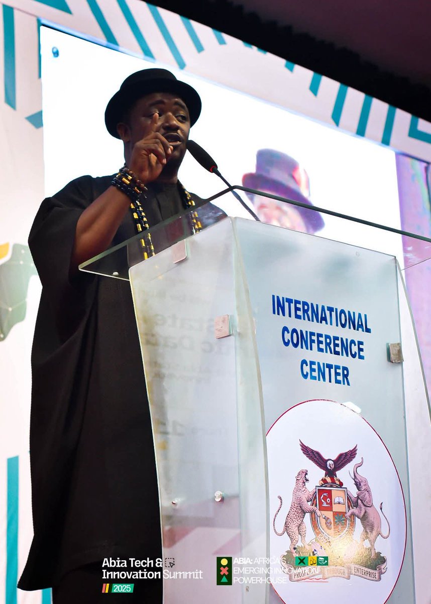abiainnovation's tweet photo. Mr Chinagozi reminds us to unite stakeholders toward a shared, beneficial goal, fostering collective progress across Abia’s innovation ecosystem.
#ATIN #ATIS #ATIS2025 #AbiaMSTI #AlexOtti #Ecosystem https://t.co/meU3upUj9d