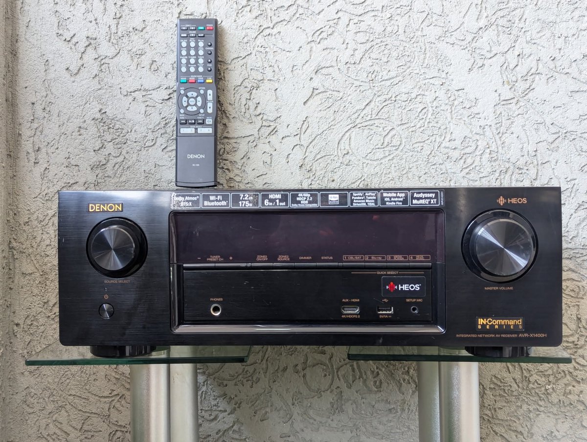 mtronics_'s tweet image. Denon AVR-X1400H – Command Series 🔥 7.2 channel Av Receiver system 
KSH.75,000
📞Call*what's app us via+254738240939 to place your order.