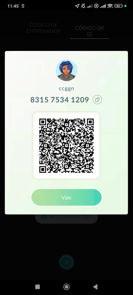 Holaaaa 🤓

¿Alguien de aquí juega Pokémon Go? Para que nos agregue a <a href="/CCGGN_249/">CCGGN</a> y a mí 😁

Nuestros códigos son:

362910131993
831575341209