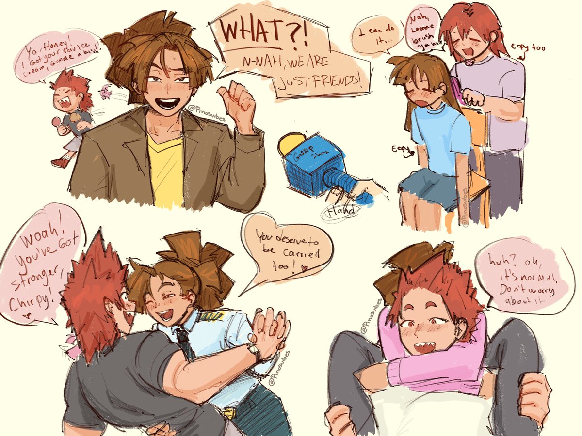 pinosvibes's tweet photo. #kirirody doddles uaahgghhh 
#mha #mha #krrdy #rockyroad https://t.co/AL7nddMseg