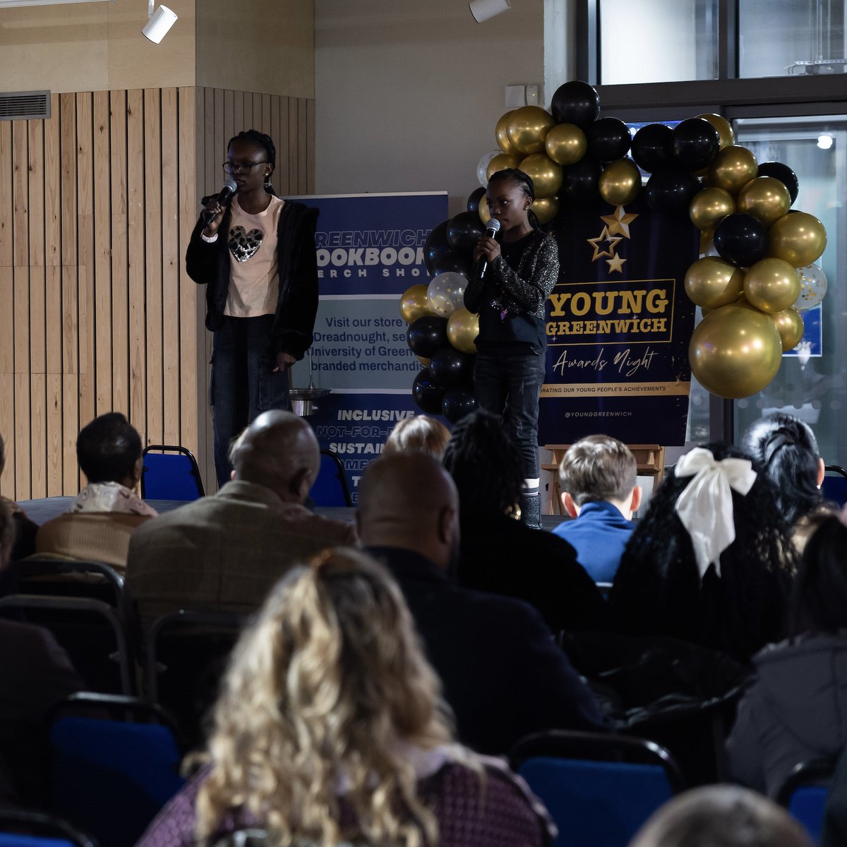 CAFCTrust's tweet photo. We were at @UniofGreenwich yesterday for the annual @YoungGreenwich Awards, which celebrate the achievements of the young people &amp; partners who are part of our youth service 🙌 

Well done to every award winner &amp; those who performed or spoke on stage 👏

#cafc | @CAFCofficial