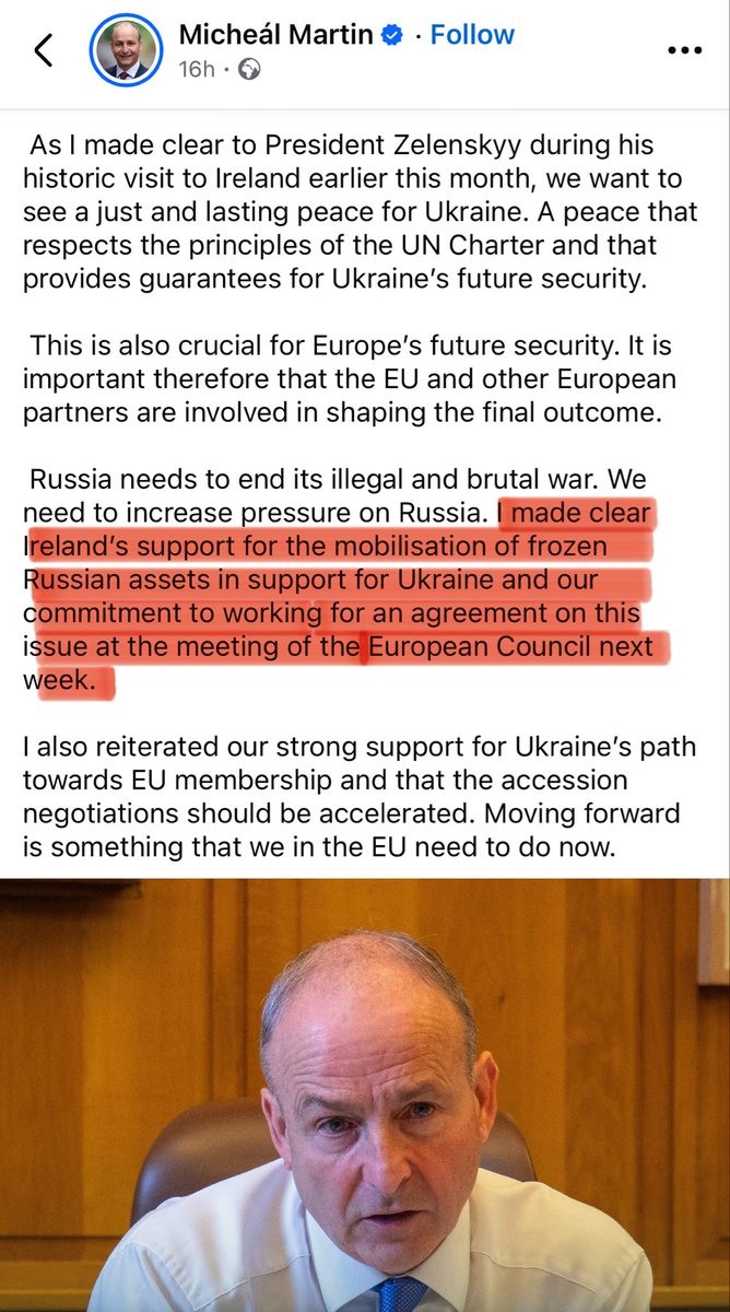 andrewppower's tweet photo. Irelands explicit position… there’s suggestions doing the rounds that qualified majority might be enough to get this passed. Ireland being dragged into this directly or indirectly CAN be avoided. https://t.co/3DTos1eGIw