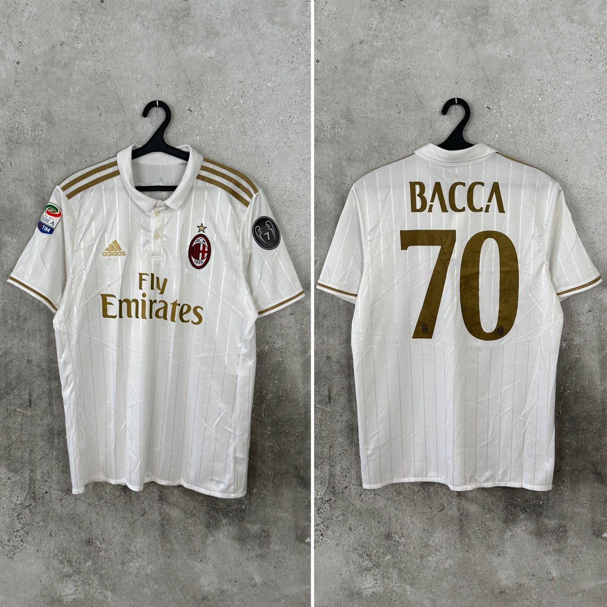 Bibish77's tweet photo. @EleModric Faut juste pas être footix le Milan a fait ce maillot bien avant le réal https://t.co/9deMB2v9AH