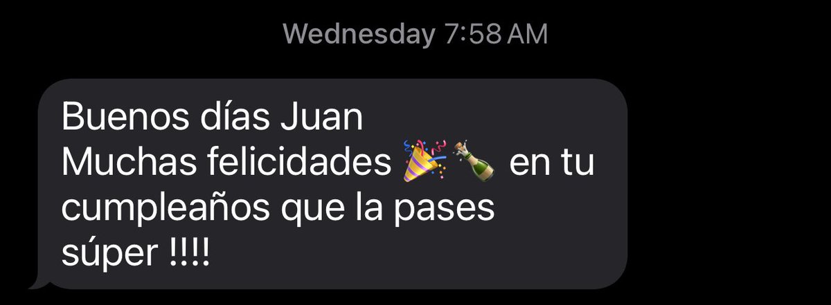 Mi jefe de hace un mes fue el primero 🫡