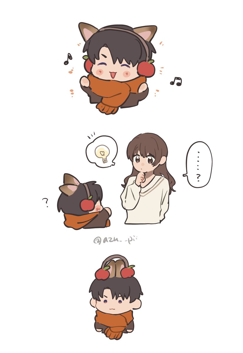 azu__pii's tweet photo. 耳はどっちなんだ問題 https://t.co/VcOpXxmeZL