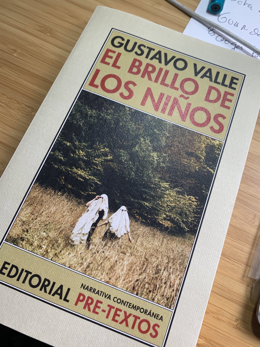 Llega a mis manos la más reciente novela de Gustavo Valle en edición de ⁦<a href="/PreTextosLibros/">Pre-Textos</a>⁩.