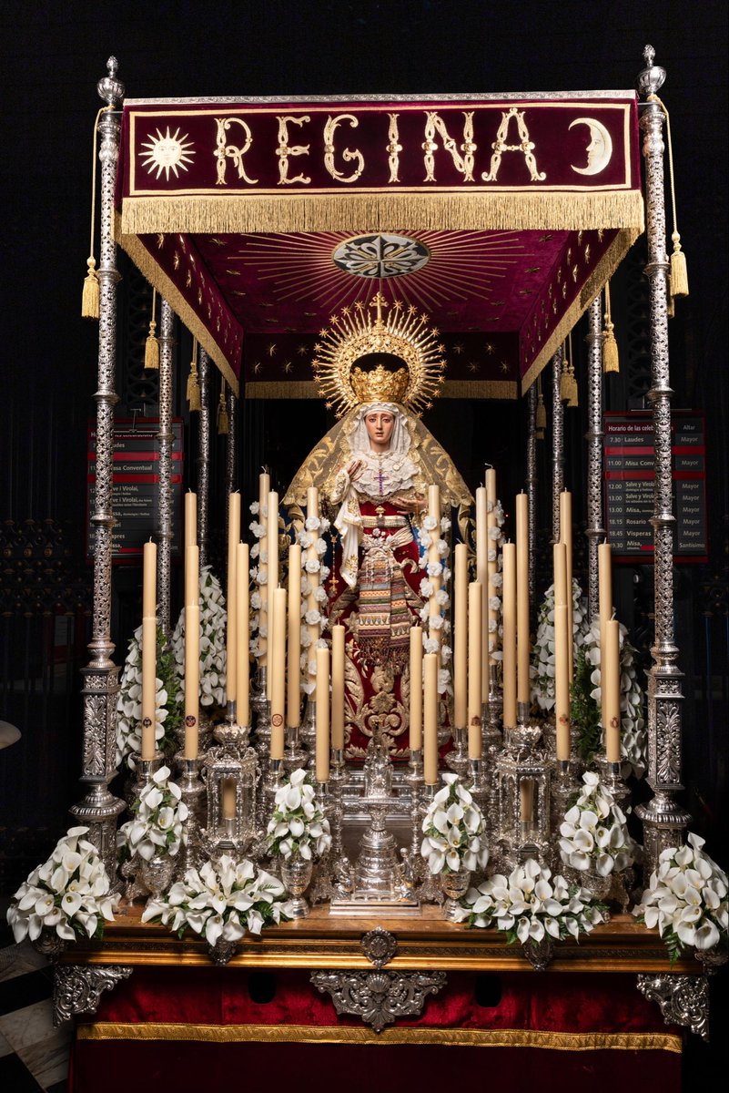 Una lástima que esta gran efeméride de esta preciosa Dolorosa vaya a pasar totalmente desapercibida. Entendible, en parte, pero no deja de ser una verdadera lástima.