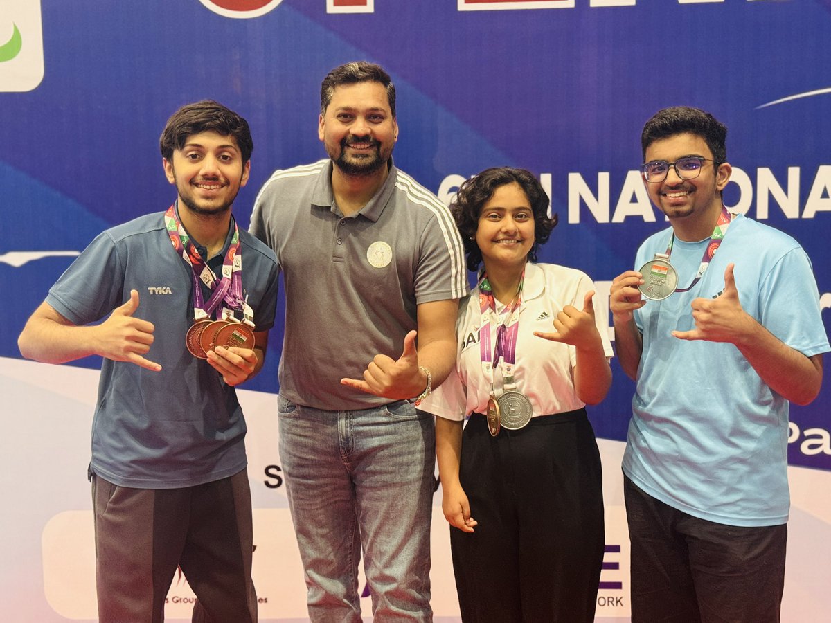 coach_jeevan's tweet photo. Rising stars of Indian Para Shooting 🌟
Amazing performance at the 6th National Para Shooting Championship! 🎯🙌 https://t.co/F5cOGf9kmx