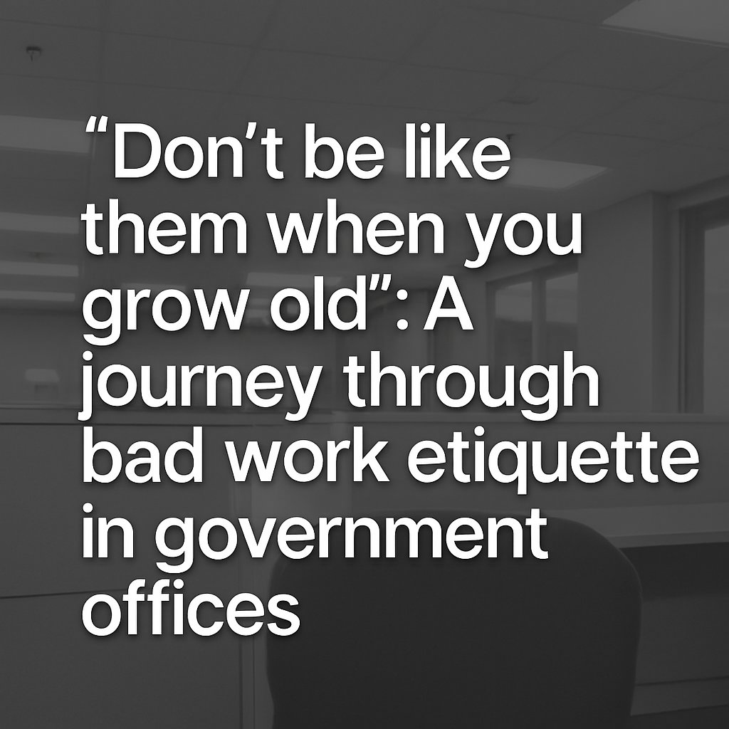 qimification's tweet image. When I was a teenager, I often hated visiting government counters — whether at the post office, the clinic, or even the school library. The staff were... qimification.blogspot.com/2025/12/from-t…