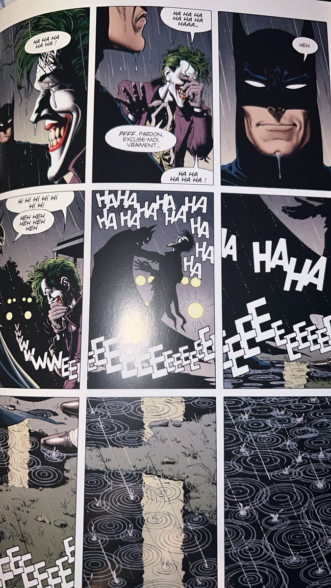 TheGreatNemesis's tweet photo. #IDA2U
BATMAN - Killing Joke ✅
Très belle entrée dans les comics (pour ma part), on en apprend + sur le passé du Joker et sa rencontre avec la chauve-souris.
C’était court mais très intéressant, et j’ai enfin pu découvrir le contexte de quelques scènes emblématiques. 🖤💚 https://t.co/y8HceWsxJC