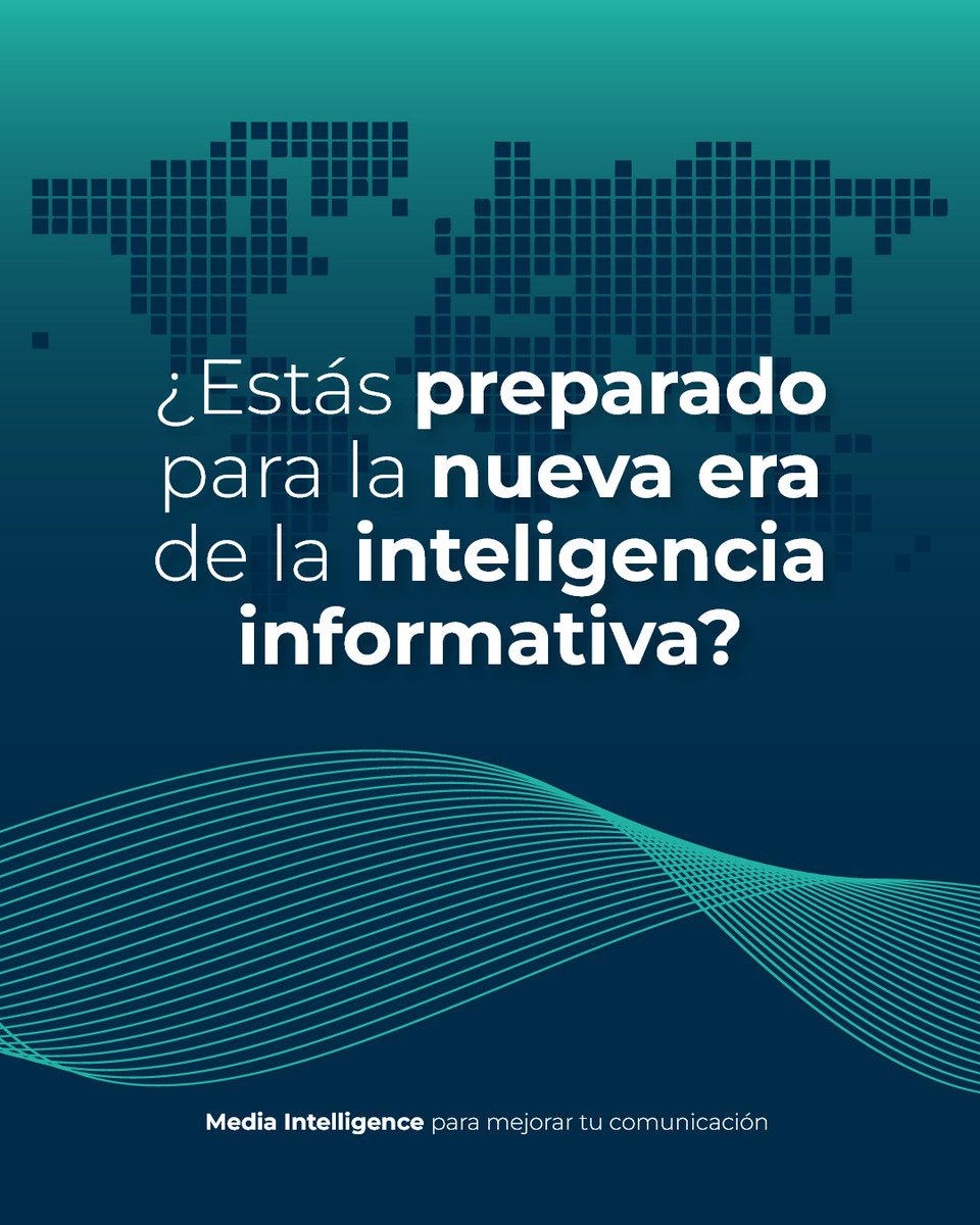 Pronto comienza una nueva era de inteligencia informativa en Chile.

Cuando la información se entiende mejor, se decide mejor.

Media Intelligence para mejorar tu comunicación

#InteligenciaInformativa #MediaIntelligence #ComunicacionEfectiva #EstrategiaDigital #AnalisisDeMedios