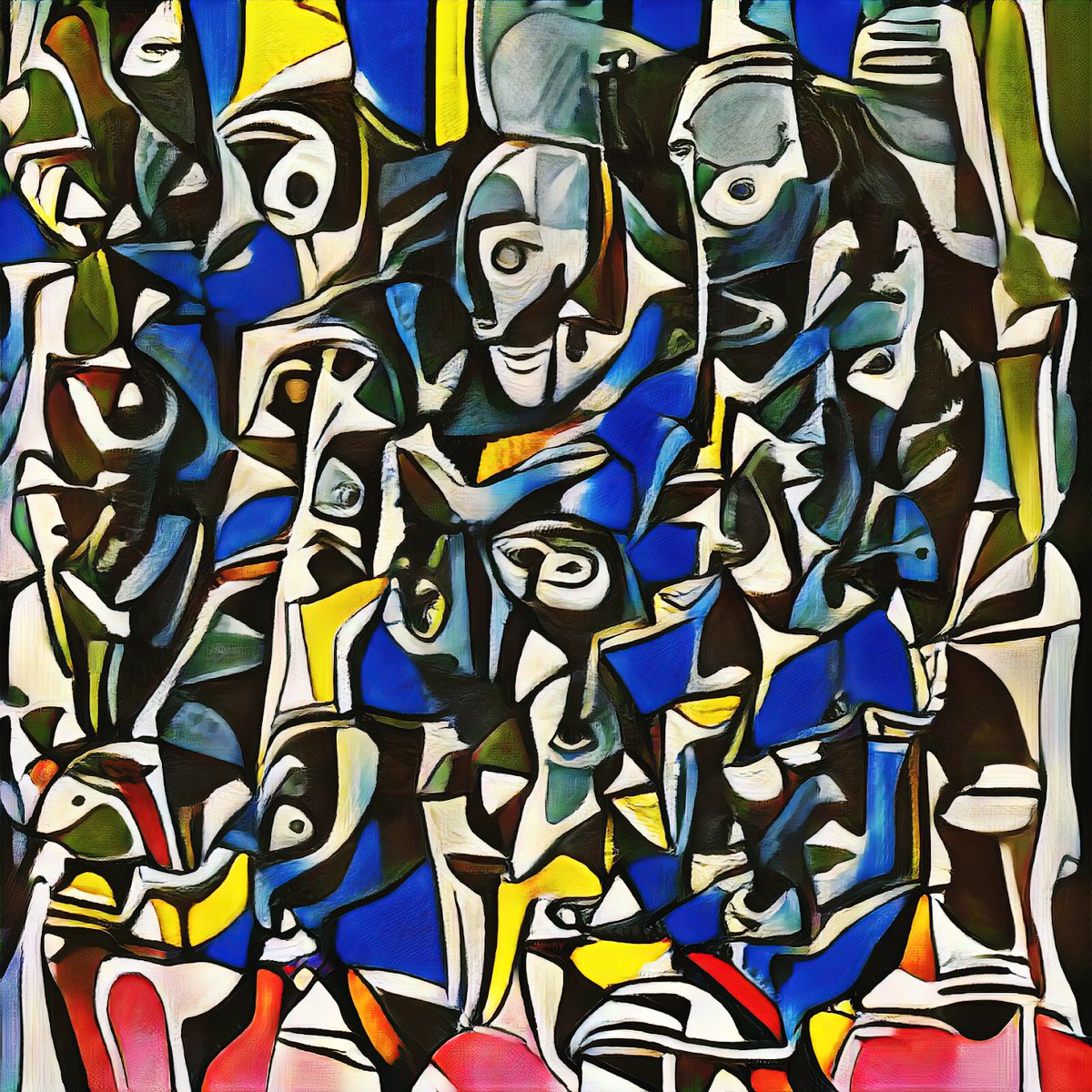 unityofmulti's tweet image. Still one of my favorite style-transfer experiments from 5 years ago.