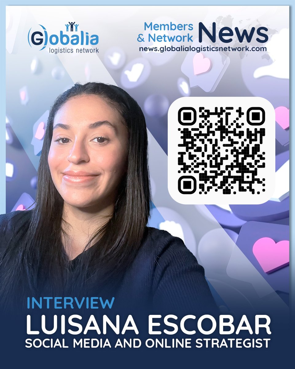 Member stories matter. Luisana explains how Globalia helps forwarders get seen across the industry.

news.globalialogisticsnetwork.com/2025/12/12/int…