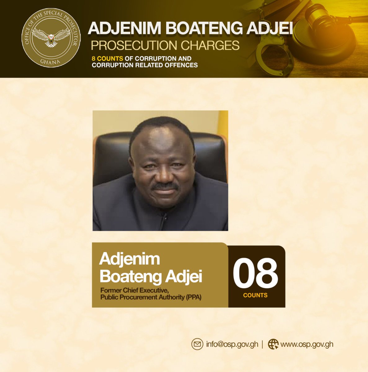 Office of the Special Prosecutor-Ghana tweet media