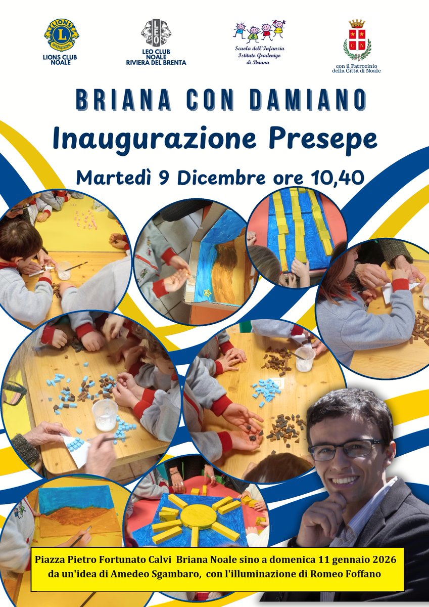 #MyNoale #MyBriana #MyCappelletta #MyMoniego E' uscita la newsletter del venerdì della Città di Noale - No@le - Informazioni utili - venerdì 12 dicembre 2025 - mailchi.mp/c2ca189058a5/n…