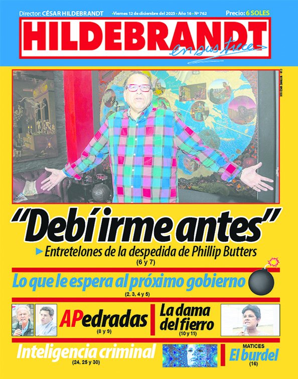 ensustrece's tweet photo. La portada de la nueva edición de #Hildebrandt @ensustrece. Pueden leerlo en versión impresa o digital. https://t.co/ofhuiX20P2. https://t.co/yjB6UuuetT