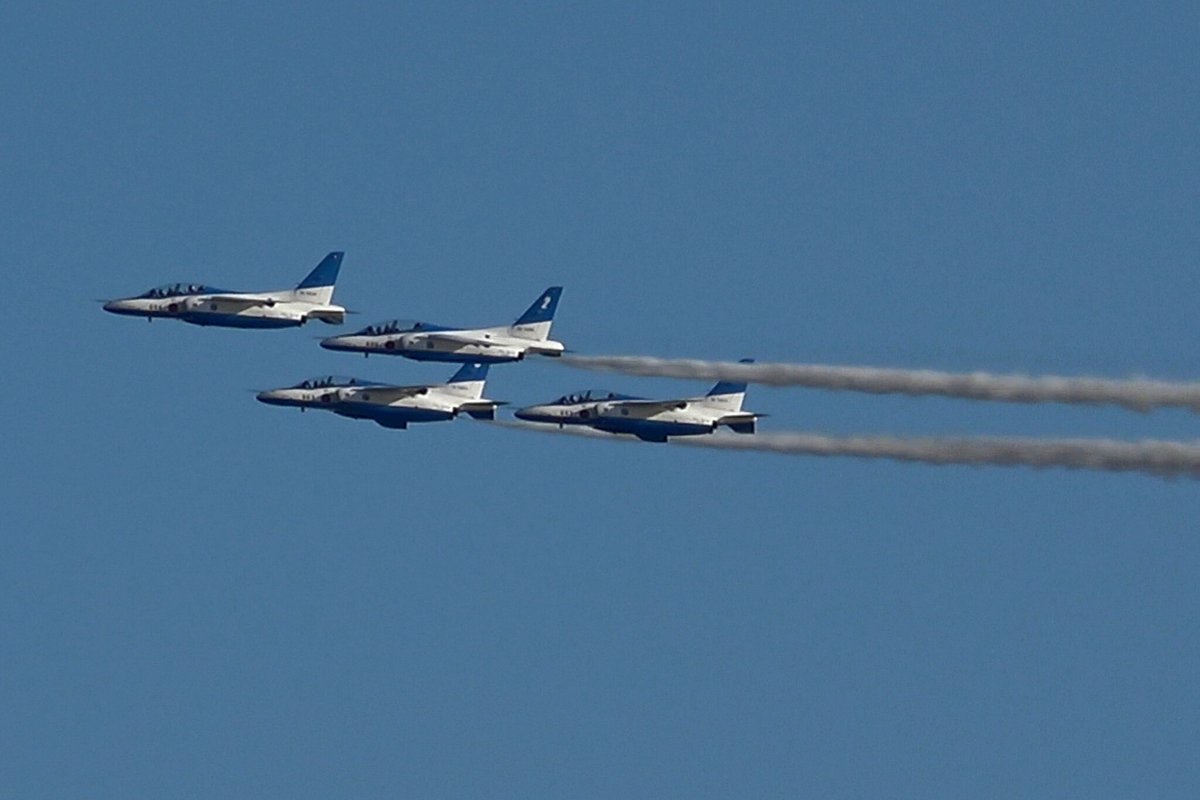 青空ページ 2025.12.9 #松島基地 11SQ #ブルーインパルス 3rd 基地上空訓練 #美ら