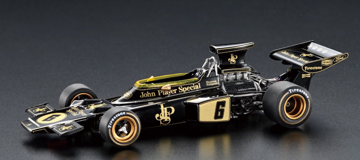 タメオ 1/43 ロータス 72D イタリアGP 1972 E.フィッティパルディ フル