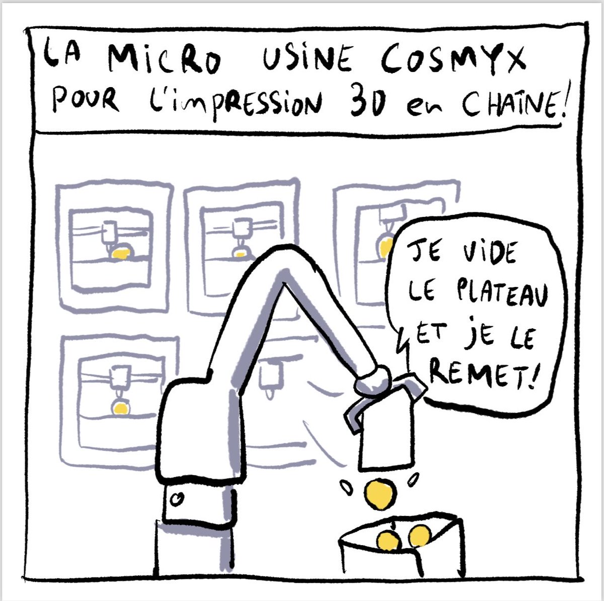 cosmyx3d's tweet photo. L'impression 3D s'impose dans la Défense ! 🇫🇷
Rencontre avec Cosmyx et son CEO, Anthony Seddiki client :  Maintien en Condition Opérationnelle (MCO) #SIMMT  #imprimante3D industrielles

#Impression3D #Défense #FabricationAdditive #Cosmyx #Innovation

https://t.co/wQTQ9U6LBb https://t.co/nYAmy24Ij5