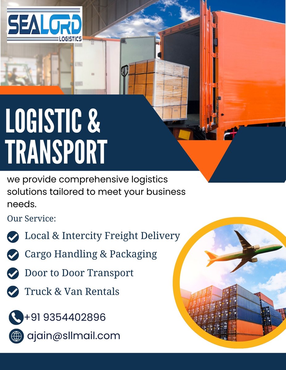 LimitedSea79751's tweet image. Moving your business forward—one shipment at a time.
#SealordLogistics #LogisticsSolutions #FreightDelivery #CargoHandling #TransportServices #DoorToDoorDelivery #SupplyChain #ShippingServices #TruckRental #VanRental #BusinessLogistics #OnTimeDelivery #LogisticsCompany