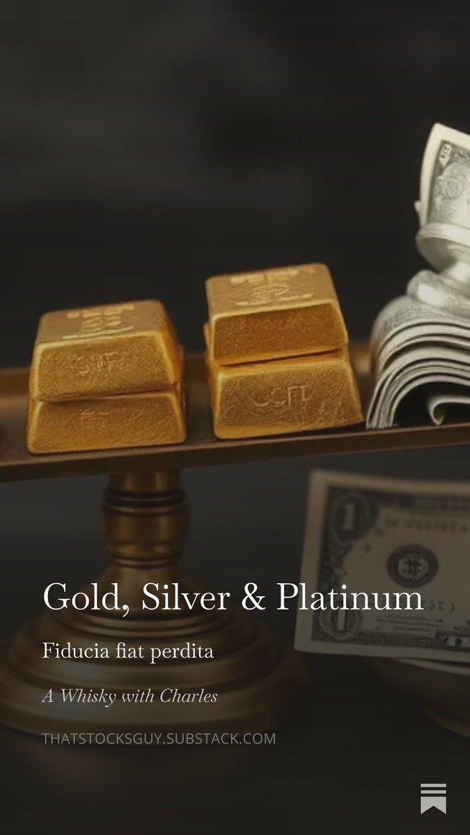 that_stocks_guy's tweet image. #GOLD is going to record highs, and it's going to keep rising.

There's one key reason why.

open.substack.com/pub/thatstocks…