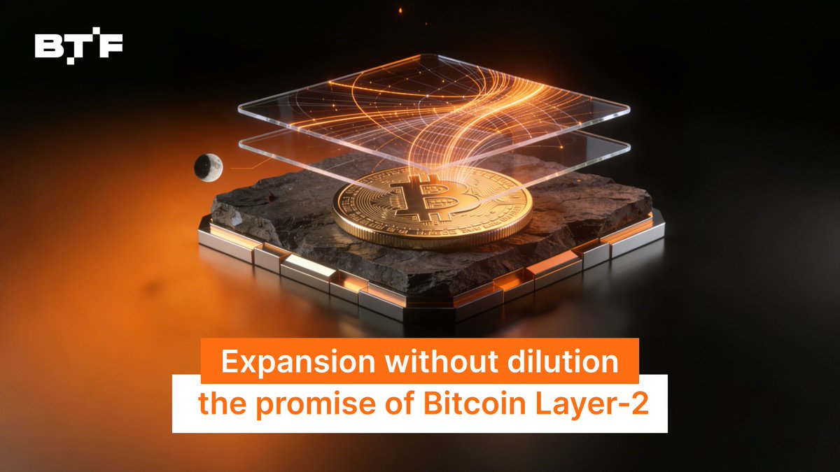 BTF_TBC's tweet photo. Financial rails don’t evolve by replacing the old ones.
They evolve by absorbing them—
by weaving new surfaces of computation around proven foundations.
This is what Bitcoin Layer-2 represents:
expansion without dilution. 🌗
#BitcoinLayer2 #BTCFi #Web3Innovation #Crypto https://t.co/bEfj6LHmBt