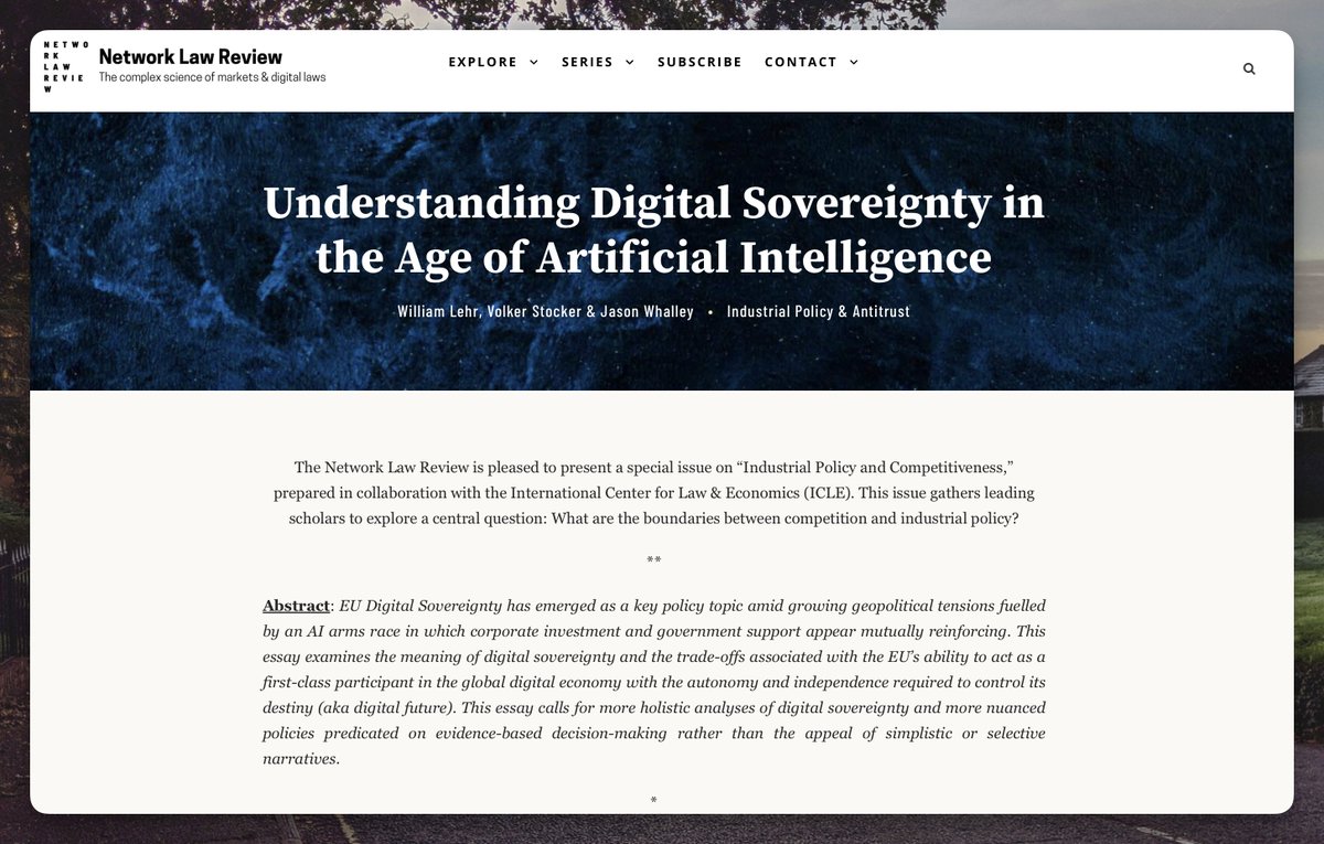 Network Law Review tweet media