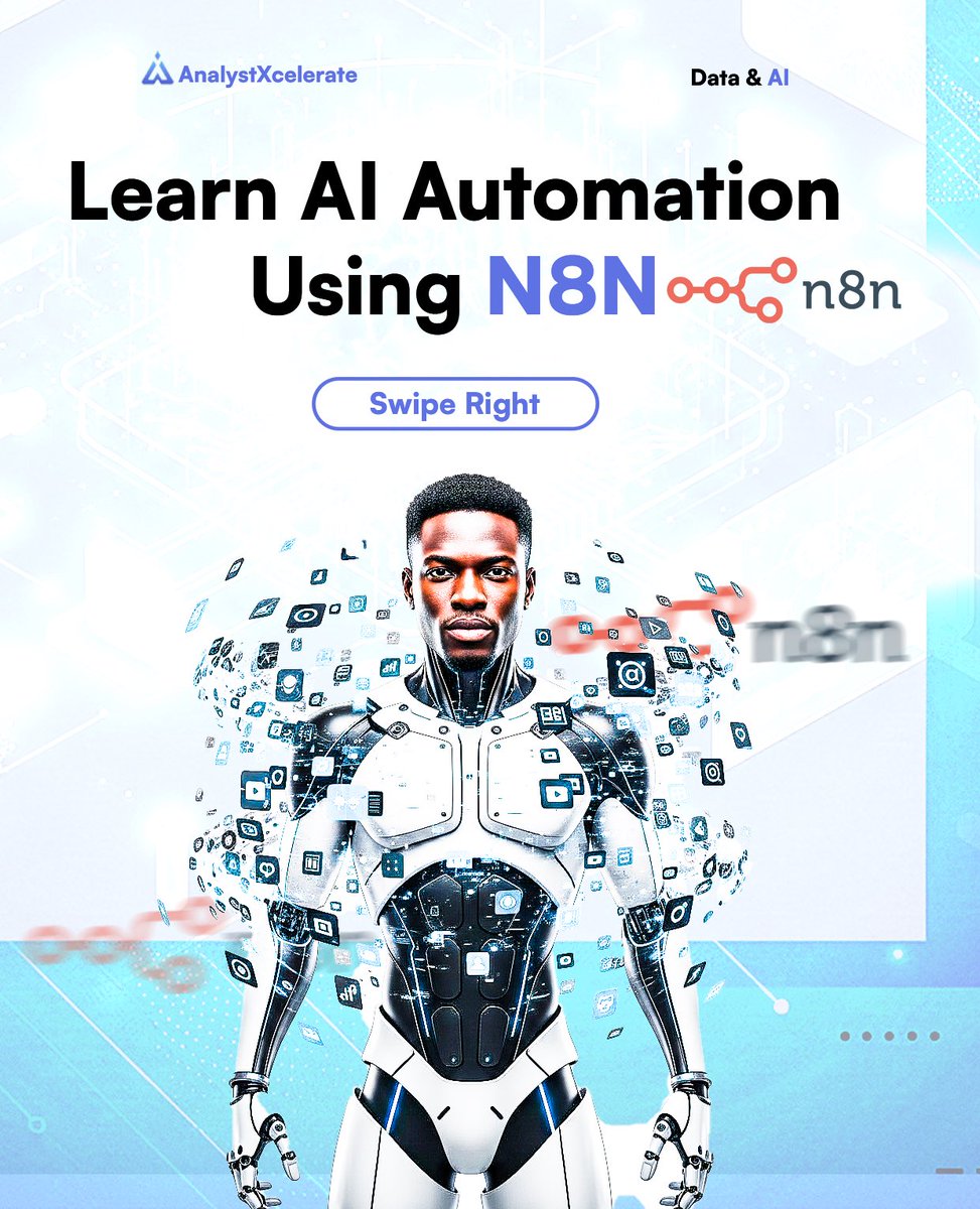 analystxcel's tweet photo. Heard of N8N before ??

#viral #tech #n8nworkflow #AI https://t.co/mIZJZY3Jvt