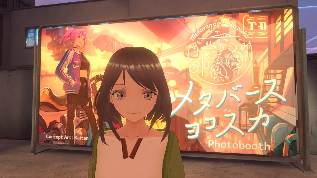 『DOBUITA ＆ MIKASA WORLD（メタバースヨコスカ）』に遊びに行ってきました！
横須賀名物の海軍カレーにテンション上がりました✨🍛🌊
近未来的な街並みもまさにメタバースヨコハマですね！

#VRChat #VRC