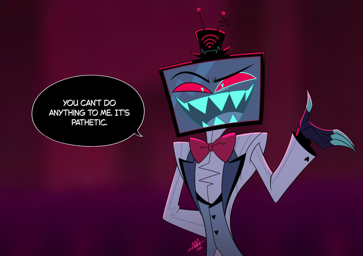 Vell0z's tweet image. It would be fun if it were true. (1-4//5)
I'm re-uploading the image because someone has taken my work.
#HazbinHotelFanart #HazbinHotelLucifer #HazbinHotelVox #HazbinHotel #HelluvaBoss