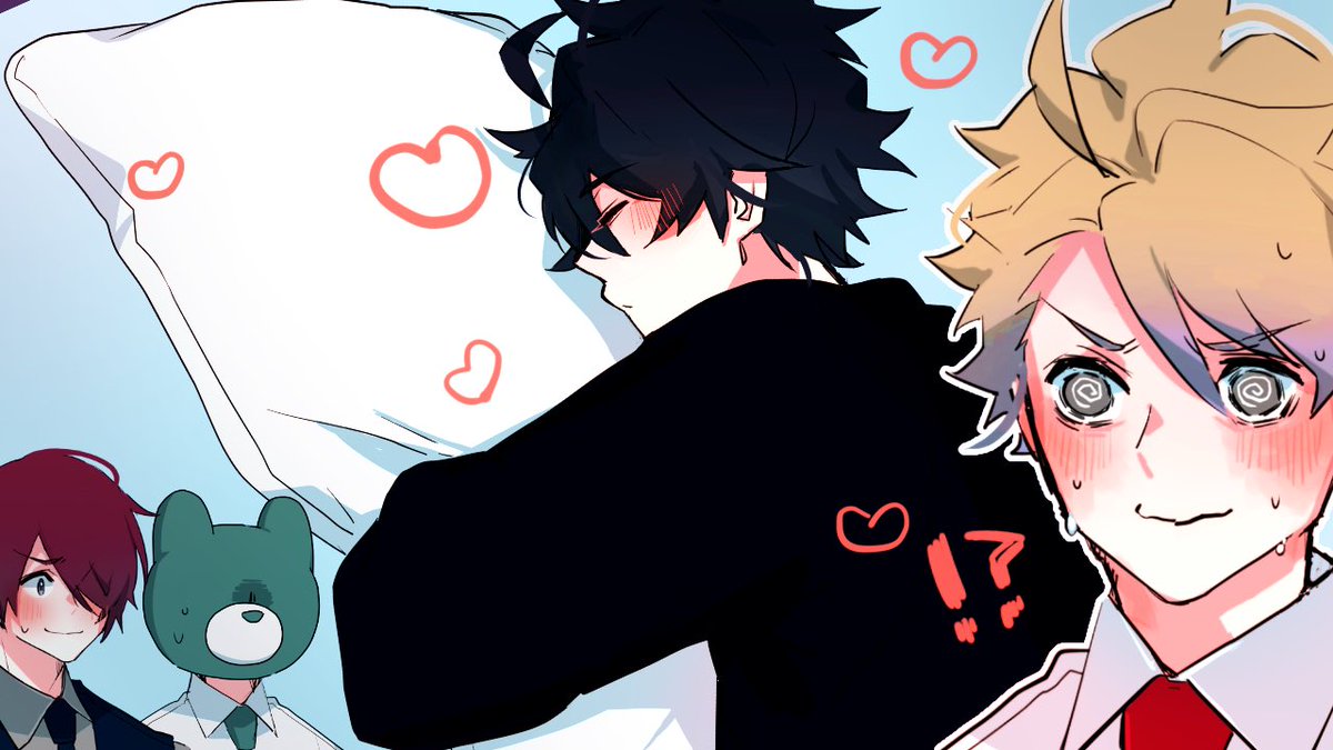 \最新話公開！/

コメディほのぼの3本立て！

▶️抱いたり抱かれたり…？
▶️黒井さんの1人ランチは…
▶️残業中、宮くんが突然…

今回はぜひリラックスして
ご視聴ください🙏✨

▼最新話公開！▼
youtu.be/jSu7WEXtSIU?si…

#虚無男　#BLアニメ