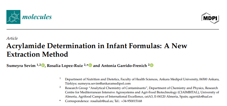 Química Analítica de Contaminantes-UAL tweet media