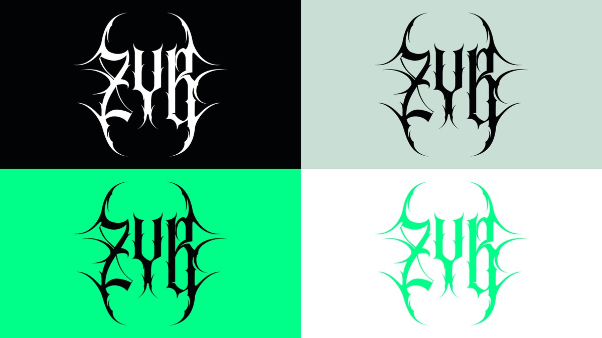 nathan_garino's tweet photo. Je reposte mon travail pour le #ZYBlogo car j'ai fait quelques petits changements. L'objectif était de créer un logo agressif avec du style qui s'inspire d'un croc de serpent dans sa forme. Il y a une vraie DA qui peut en découler si on pousse l'idée ! 👀 https://t.co/zm1J92Ocfz