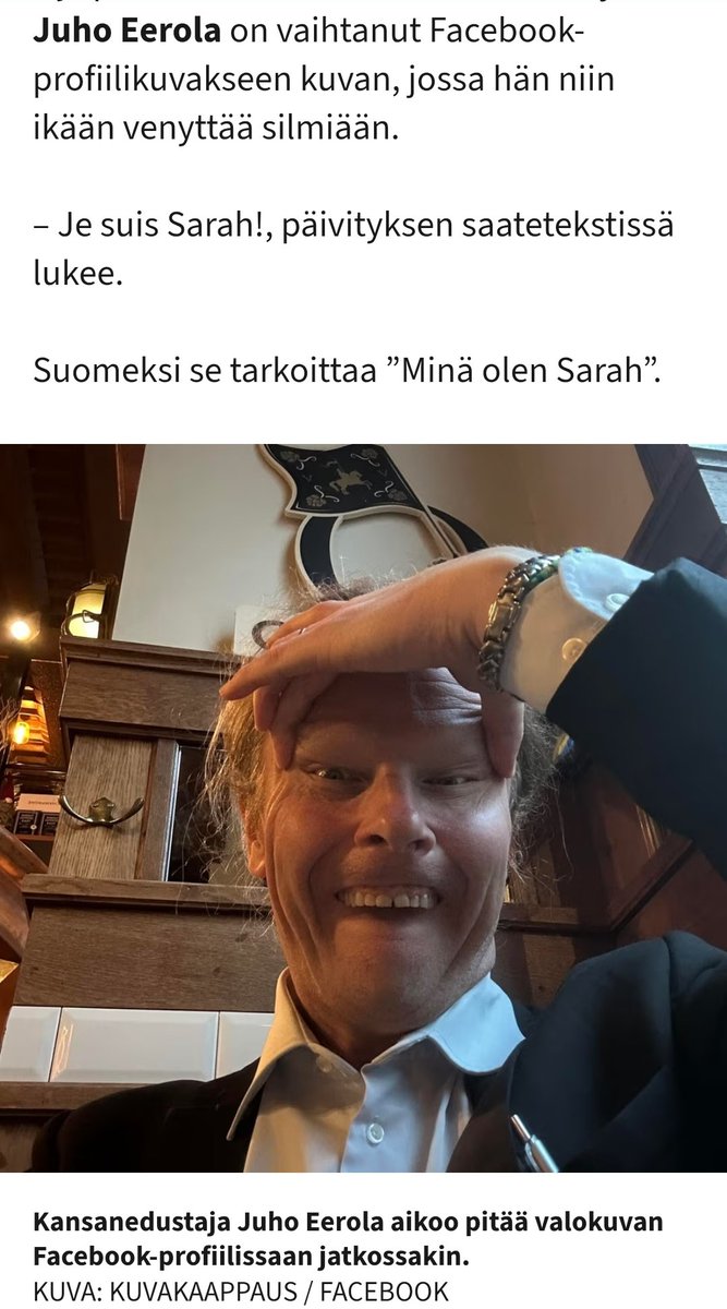 taskivei's tweet image. Miksi juuri persut villiintyivät 'missiskandaalista'? Shara Dzafcen teko oli harmiton pila, mutta Miss Suomi edustaa suomalaisia maailmalla. Tuota pilaa hän saisi selitellä koko missikautensa. Siitä hän tulisi tunnetuksi ja se ei olisi hyvä Suomen imagolle.