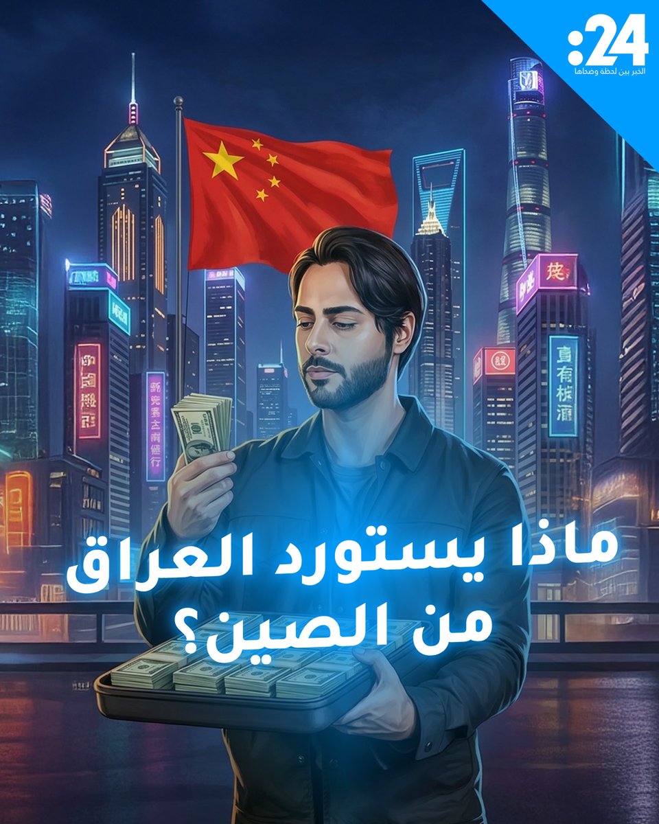 ماذا يستورد العراق من الصين مقابل أكثر من 14 مليار دولار سنوياً؟. 24Trndz 