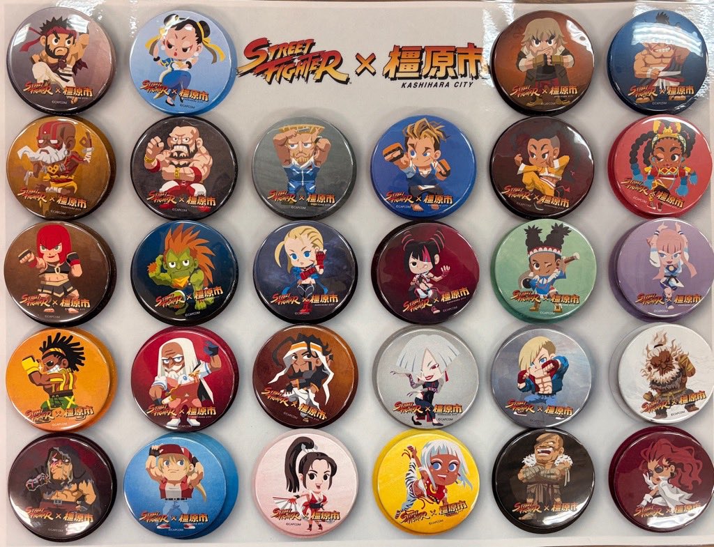 橿原市のeスポーツフェスタで、かわいいスト6缶バッジがもらえるぞ！