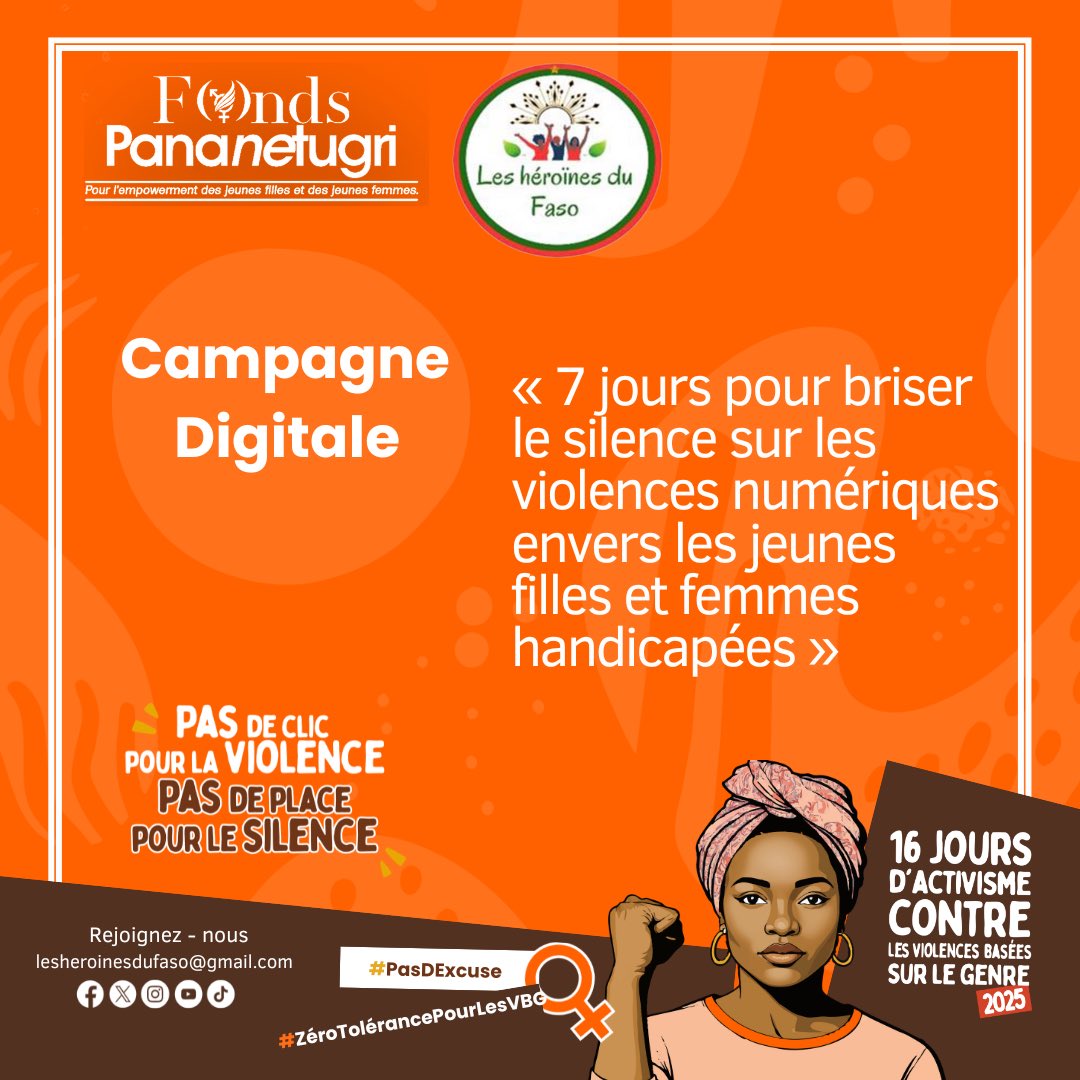 Le Réseau des Héroïnes du Faso tweet media