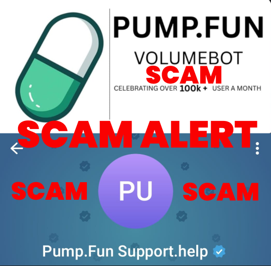 DegenDuck_Quak's tweet photo. 🚨 CONFIRMED SCAM 🚨
FAKE https://t.co/8K3gXz4EUx bots steal funds:
❌ @The_pumpfunbot
❌ @Pumpfun_admin01
DO NOT interact or send crypto.
BLOCK &amp; REPORT.
RT to protect others.
#CryptoScam #ScamAlert #ScamWarning @Pumpfun https://t.co/yfsa1WR1jU