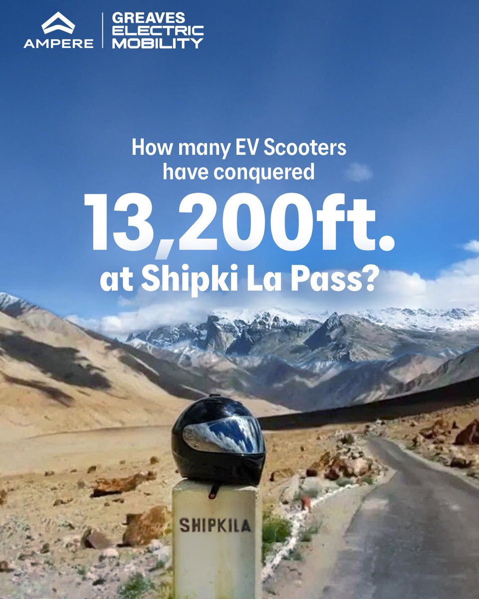 Ampere Electric Vehicles tweet media