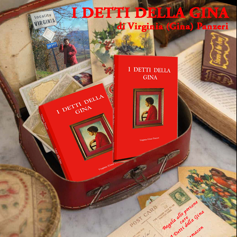 “I detti della Gina”
di Virginia (Gina) Panzeri 
Oltre 130 detti/proverbi brianzoli/lombardi, tradotti anche in italiano. 
#letture #amoleggere #leggerefabene  #cultura #librimania