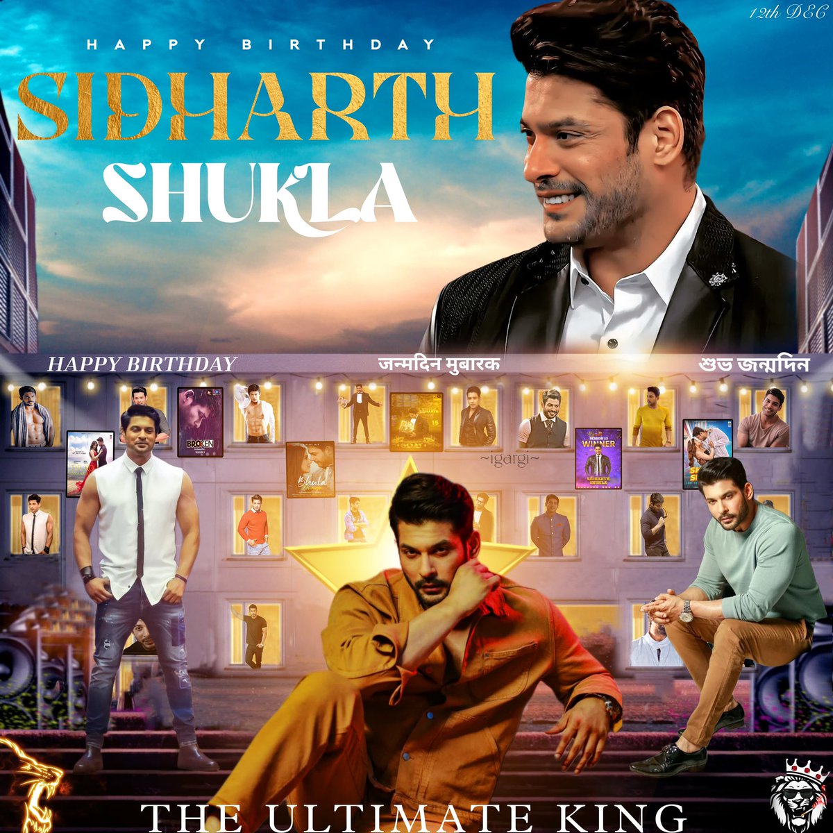 New Tagline to Celebrate <a href="/sidharth_shukla/">Sidharth Shukla</a> Birthday 

HBD KING SIDHARTH 

Copy paste and shower your love
